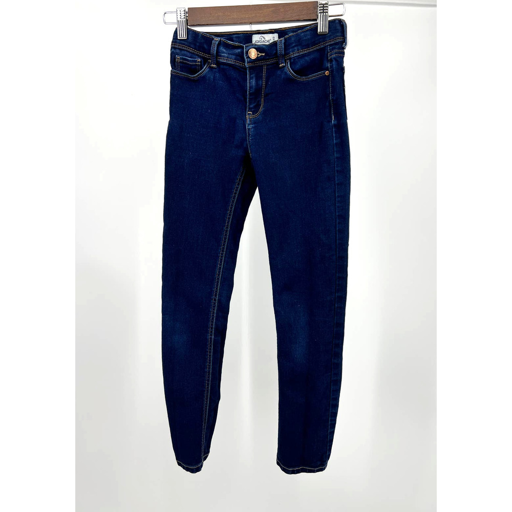 Jordache Skinny Jeans Dark Wash Girls Size 12